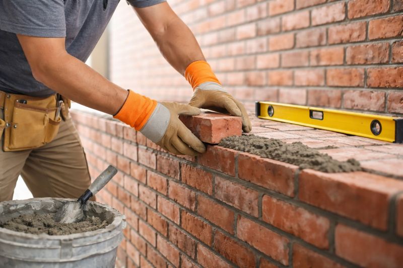 Brick Columns Installation in Stamford, CT