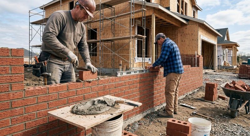 Brick Wall Construction in West Hartford, CT